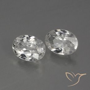 Shop natural 1.96ct ホワイト ジルコン gems, 楕円形, from カンボジア at GemSelect. In stock, global shipping!