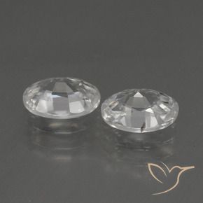 Shop natural 2.48ct ホワイト ジルコン gems, 楕円形, from カンボジア at GemSelect. In stock, global shipping!