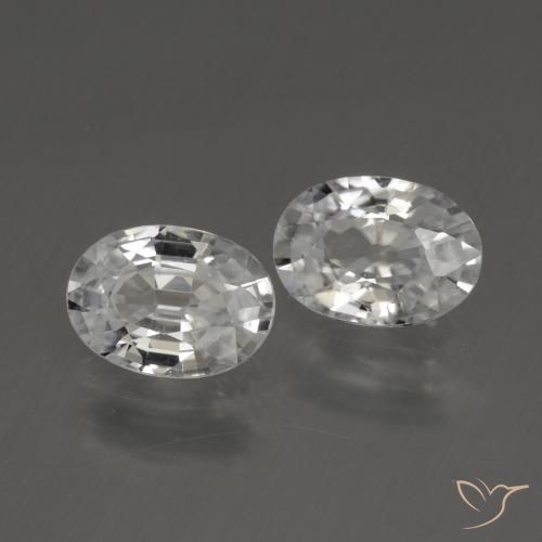 Shop natural 2.46ct ホワイト ジルコン gems, 楕円形, from カンボジア at GemSelect. In stock, global shipping!