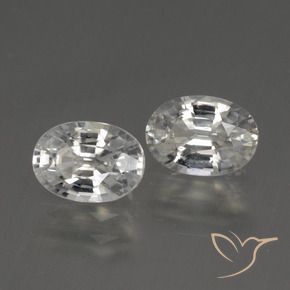 Shop natural 2.50ct ホワイト ジルコン gems, 楕円形, from カンボジア at GemSelect. In stock, global shipping!