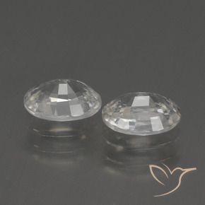 Shop natural 2.50ct ホワイト ジルコン gems, 楕円形, from カンボジア at GemSelect. In stock, global shipping!