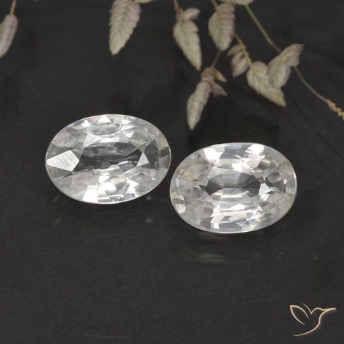 Shop natural 2.09ct ホワイト ジルコン gems, 楕円形, from カンボジア at GemSelect. In stock, global shipping!