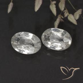 Shop natural 2.09ct ホワイト ジルコン gems, 楕円形, from カンボジア at GemSelect. In stock, global shipping!