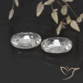 Shop natural 2.09ct ホワイト ジルコン gems, 楕円形, from カンボジア at GemSelect. In stock, global shipping!