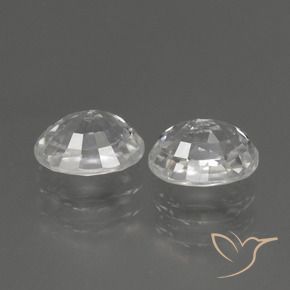 Shop natural 3.02ct ホワイト ジルコン gems, 楕円形, from カンボジア at GemSelect. In stock, global shipping!