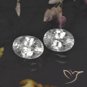 Shop natural 2.63ct ホワイト ジルコン gems, 楕円形, from カンボジア at GemSelect. In stock, global shipping!
