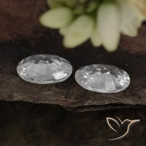 Shop natural 2.08ct ホワイト ジルコン gems, 楕円形, from カンボジア at GemSelect. In stock, global shipping!