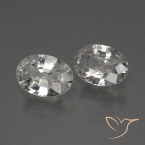 Shop natural 2.27ct ホワイト ジルコン gems, 楕円形, from カンボジア at GemSelect. In stock, global shipping!