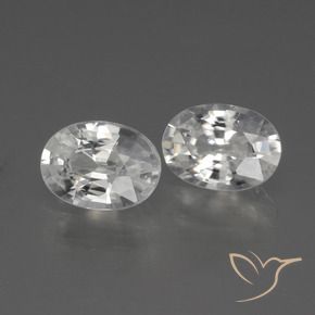 Shop natural 2.32ct ホワイト ジルコン gems, 楕円形, from カンボジア at GemSelect. In stock, global shipping!