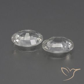 Shop natural 2.12ct ホワイト ジルコン gems, 楕円形, from カンボジア at GemSelect. In stock, global shipping!