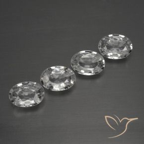 Shop natural 4.11ct クリアホワイト ジルコン gems, 楕円形, from カンボジア at GemSelect. In stock, global shipping!