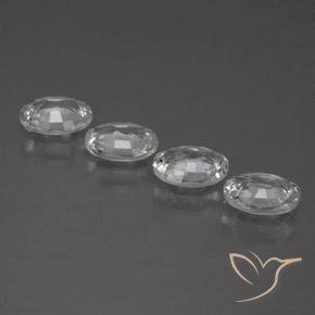Shop natural 4.11ct クリアホワイト ジルコン gems, 楕円形, from カンボジア at GemSelect. In stock, global shipping!