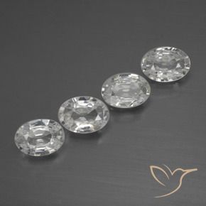 Shop natural 4.03ct クリアホワイト ジルコン gems, 楕円形, from カンボジア at GemSelect. In stock, global shipping!