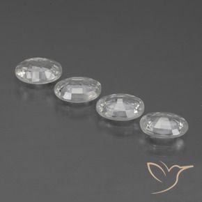 Shop natural 4.03ct クリアホワイト ジルコン gems, 楕円形, from カンボジア at GemSelect. In stock, global shipping!