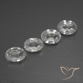 Shop natural 3.66ct クリアホワイト ジルコン gems, 楕円形, from カンボジア at GemSelect. In stock, global shipping!