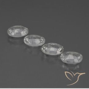 Shop natural 4.34ct ホワイト ジルコン gems, 楕円形, from カンボジア at GemSelect. In stock, global shipping!