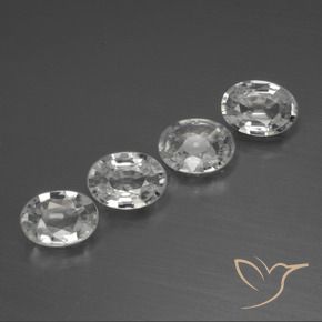 Shop natural 3.83ct ホワイト ジルコン gems, 楕円形, from カンボジア at GemSelect. In stock, global shipping!