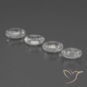 Shop natural 3.83ct ホワイト ジルコン gems, 楕円形, from カンボジア at GemSelect. In stock, global shipping!