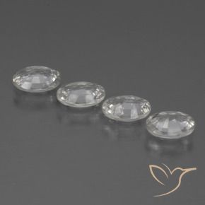 Shop natural 4.06ct ホワイト ジルコン gems, 楕円形, from カンボジア at GemSelect. In stock, global shipping!