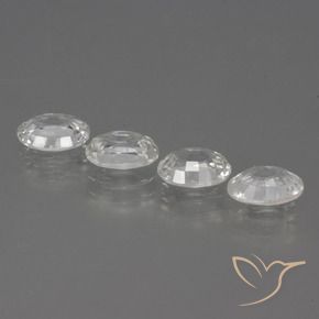 Shop natural 4.79ct ホワイト ジルコン gems, 楕円形, from カンボジア at GemSelect. In stock, global shipping!