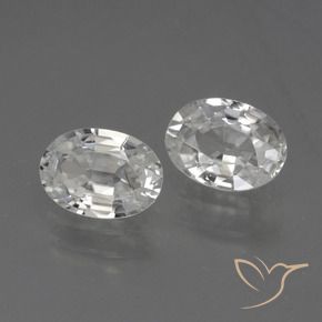 Shop natural 2.29ct ホワイト ジルコン gems, 楕円形, from カンボジア at GemSelect. In stock, global shipping!