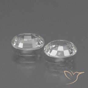 Shop natural 2.29ct ホワイト ジルコン gems, 楕円形, from カンボジア at GemSelect. In stock, global shipping!