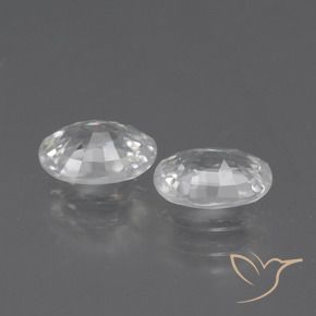 Shop natural 2.21ct ホワイト ジルコン gems, 楕円形, from カンボジア at GemSelect. In stock, global shipping!