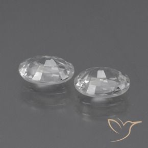 Shop natural 2.21ct ホワイト ジルコン gems, 楕円形, from カンボジア at GemSelect. In stock, global shipping!