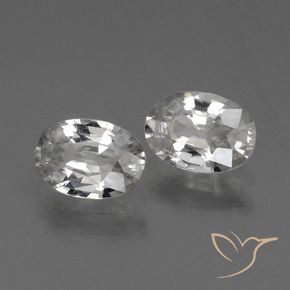 Shop natural 2.33ct ホワイト ジルコン gems, 楕円形, from カンボジア at GemSelect. In stock, global shipping!