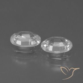 Shop natural 2.34ct ホワイト ジルコン gems, 楕円形, from カンボジア at GemSelect. In stock, global shipping!