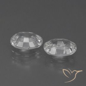 Shop natural 2.38ct ホワイト ジルコン gems, 楕円形, from カンボジア at GemSelect. In stock, global shipping!