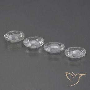 Shop natural 4.00ct クリアホワイト ジルコン gems, 楕円形, from カンボジア at GemSelect. In stock, global shipping!