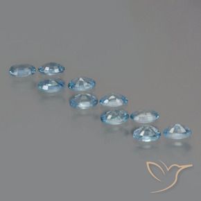Shop natural 4.00ct ライトブルー ジルコン gems, 楕円形, from カンボジア at GemSelect. In stock, global shipping!