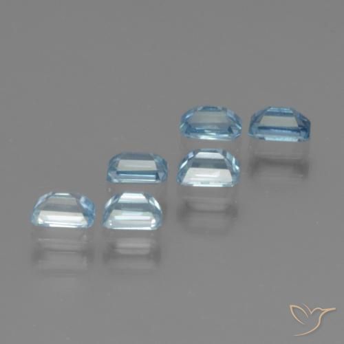 Shop natural 1.82ct ブルー ジルコン gems, 八角形 / エメラルドカット, from カンボジア at GemSelect. In stock, global shipping!