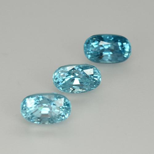 自然派の商品を探す 1.80ct ブルー ジルコン 宝石, オーバルカット, カンボジア からGemSelectで. 在庫あり、世界各国へ発送!