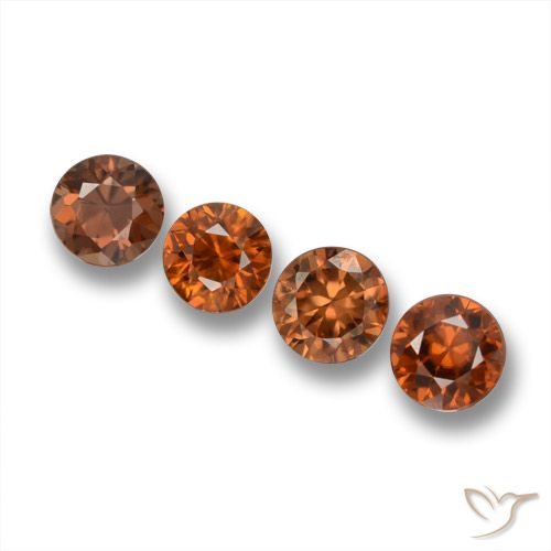 Shop natural 2.38ct ディープオレンジ ジルコン gems, ラウンド, from カンボジア at GemSelect. In stock, global shipping!