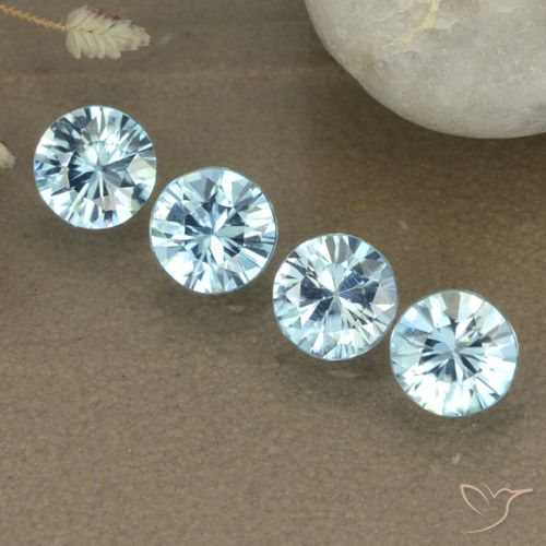 Shop natural 2.07ct ベイビーブルー ジルコン gems, ラウンド, from カンボジア at GemSelect. In stock, global shipping!