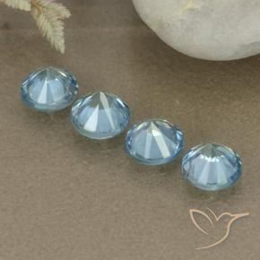 Shop natural 2.07ct ベイビーブルー ジルコン gems, ラウンド, from カンボジア at GemSelect. In stock, global shipping!