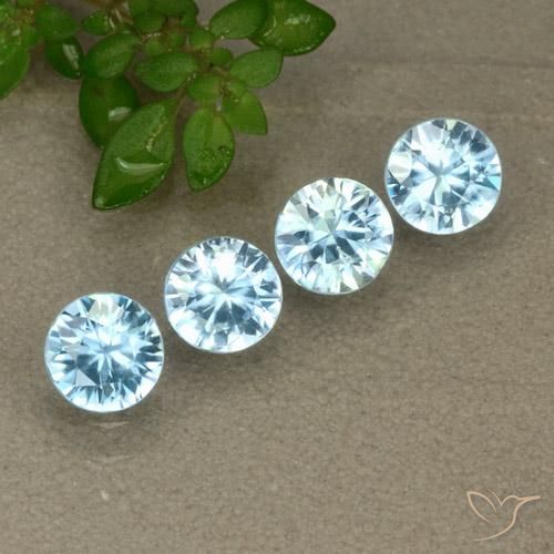 Shop natural 2.05ct ベイビーブルー ジルコン gems, ラウンド, from カンボジア at GemSelect. In stock, global shipping!