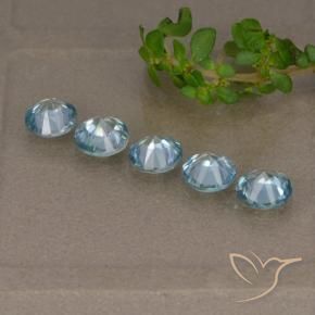 Shop natural 2.35ct ブルー ジルコン gems, ラウンド, from カンボジア at GemSelect. In stock, global shipping!