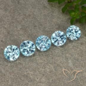 Shop natural 2.41ct ライトブルー ジルコン gems, ラウンド, from カンボジア at GemSelect. In stock, global shipping!