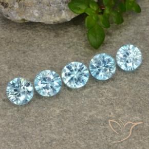 Shop natural 2.51ct ベイビーブルー ジルコン gems, ラウンド, from カンボジア at GemSelect. In stock, global shipping!