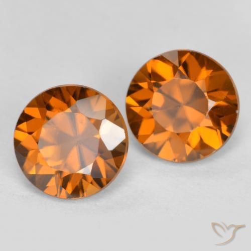 Shop natural 2.55ct ミディアムダークオレンジ ジルコン gems, ラウンド, from カンボジア at GemSelect. In stock, global shipping!