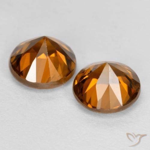 Shop natural 2.55ct ミディアムダークオレンジ ジルコン gems, ラウンド, from カンボジア at GemSelect. In stock, global shipping!