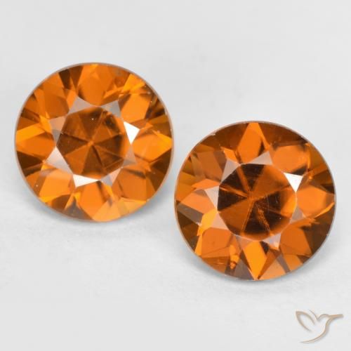 Shop natural 2.41ct ミディアムダークオレンジ ジルコン gems, ラウンド, from カンボジア at GemSelect. In stock, global shipping!