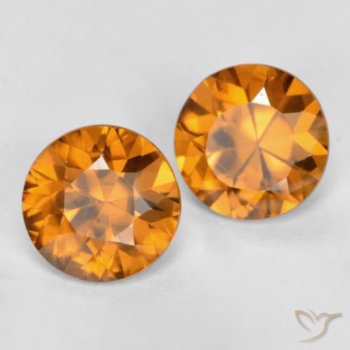 Shop natural 2.14ct ディープオレンジ ジルコン gems, ラウンド, from カンボジア at GemSelect. In stock, global shipping!