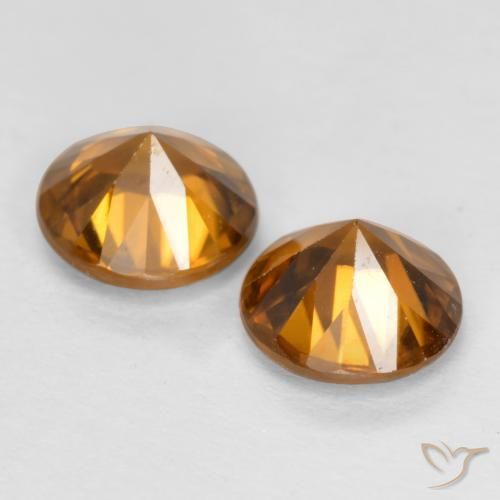 Shop natural 2.14ct ディープオレンジ ジルコン gems, ラウンド, from カンボジア at GemSelect. In stock, global shipping!