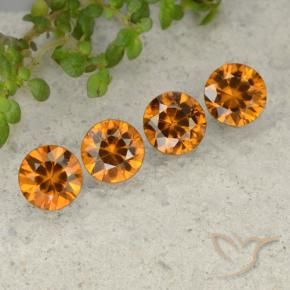 Shop natural 4.38ct オレンジブラウン ジルコン gems, ラウンド, from カンボジア at GemSelect. In stock, global shipping!
