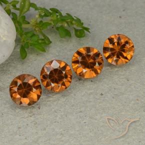Shop natural 4.75ct ミディアムダークオレンジ ジルコン gems, ラウンド, from カンボジア at GemSelect. In stock, global shipping!