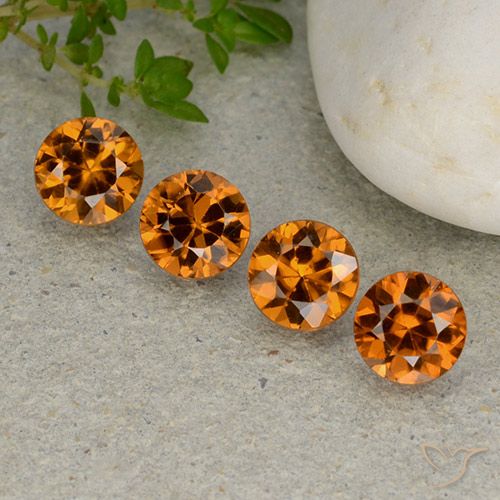 Shop natural 4.61ct 黄色がかったオレンジ ジルコン gems, ラウンド, from カンボジア at GemSelect. In stock, global shipping!